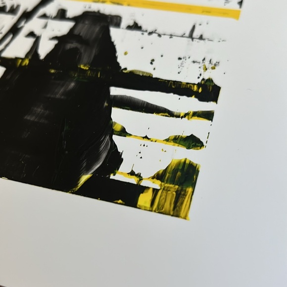 Original Abstract Painting "Western" 11x14 on Yupo Paper - Picture 4 of 11